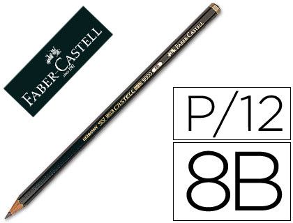 Faber Castell lápiz 9000 graduación 8b 119008