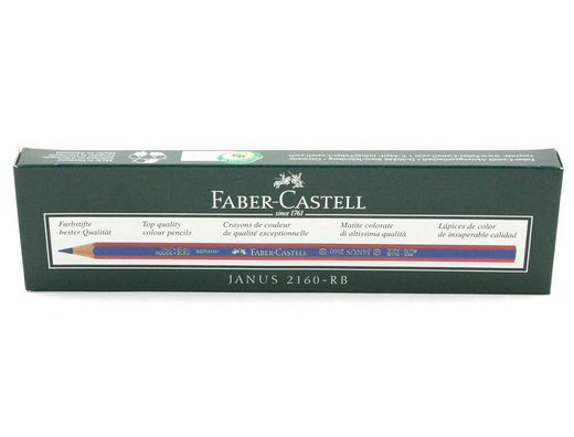 FABER CASTELL Lapiz Bicolor Diametro 3.3 mm Bicolor azul y rojo Hexagonal Ref. 116000