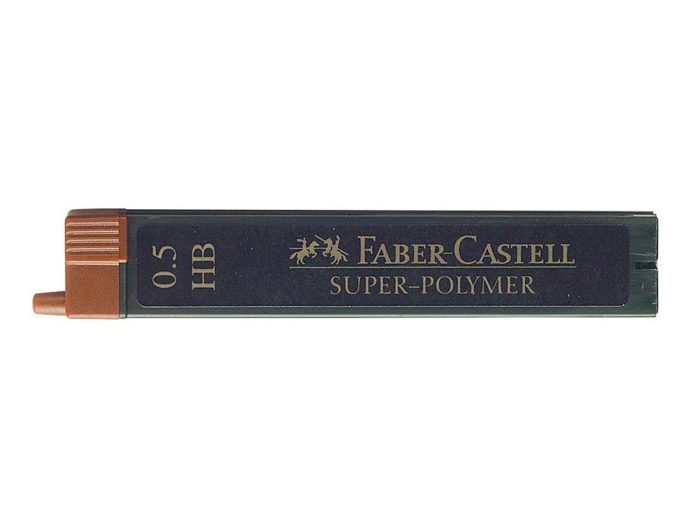 Minas Para Portaminas Faber-Castell 0.5 Mm - Suaves Y Resistentes Para Escribir Sin Romper