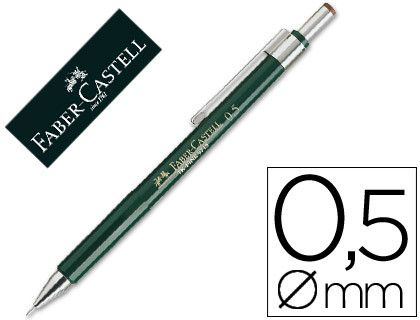 FABER CASTELL Portaminas TK-FINE Trazo 0.5 mm Verde 136500