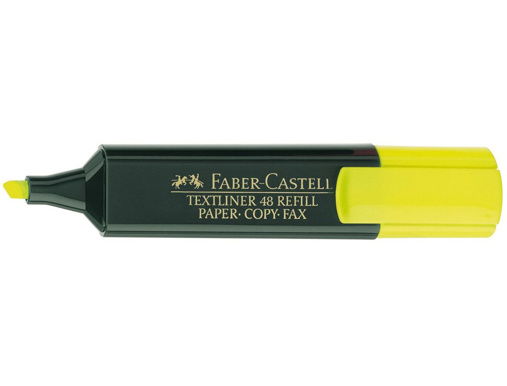 FABER CASTELL Textliner 48 Marcador fluorescente Amarillo Ref. 154807