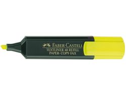 FABER CASTELL Textliner 48 Marcador fluorescente Amarillo Ref. 154807