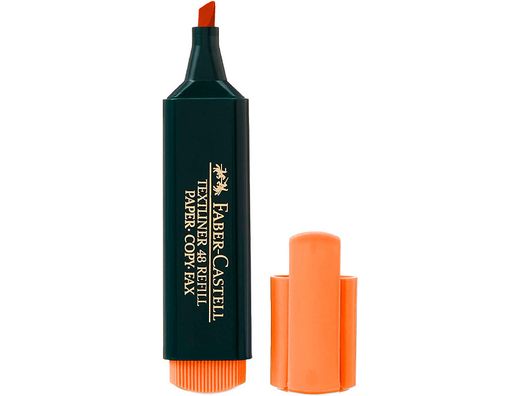 FABER CASTELL Textliner 48 Marcador fluorescente Naranja Ref. 154815