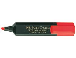 FABER CASTELL Textliner 48 Marcador fluorescente Rojo 154821