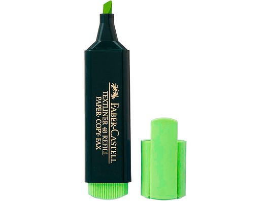 FABER CASTELL Textliner 48 Marcador fluorescente Verde Ref. 154863