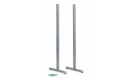 Faibo Juego de soportes metálicos para pizarra 190x60cm, sin ruedas
