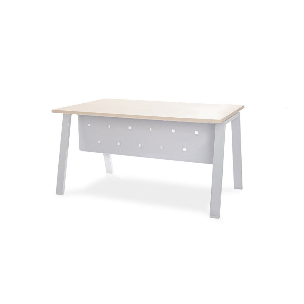 Faldón Metálico Blanca/Total Para Mesa 140 cm. Blanco