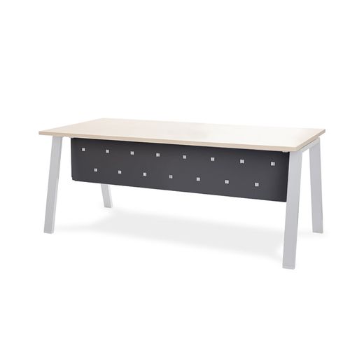 Faldón Metálico Blanca/Total Para Mesa 180 cm. Antracita