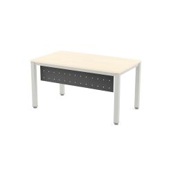 Faldón Metálico Executive Para Mesa 140 cm. Antracita