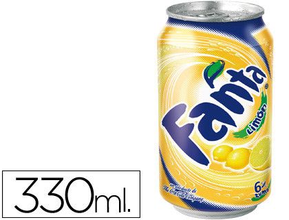 Fanta limón lata 33 cl