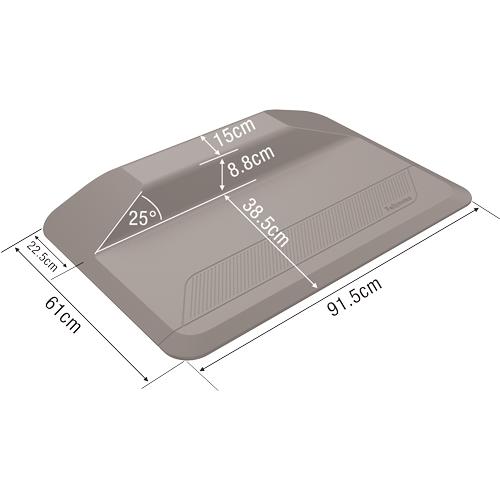 FELLOWES Alfombra antifatiga ActiveFusion®  8707101