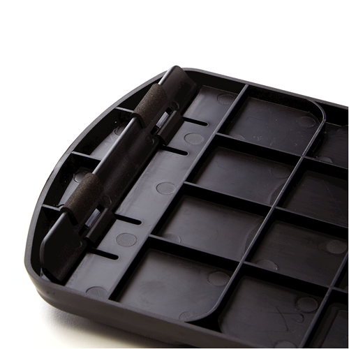 FELLOWES Alfombrilla con reposamuñecas ajustable Premium gel Grafito 9374001