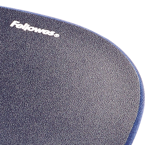 FELLOWES Alfombrilla con reposamuñecas Memory foam Azul 9172801