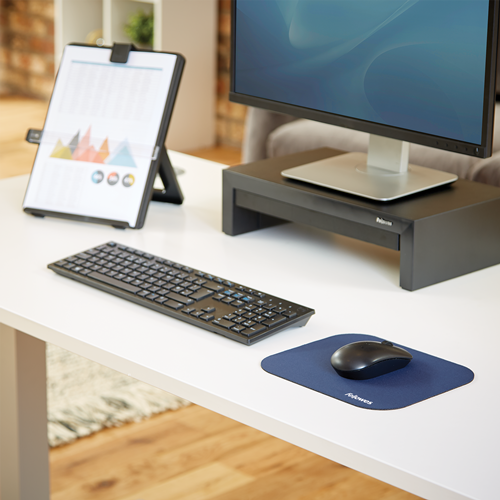 FELLOWES Alfombrilla estándar Azul en blíster 58021