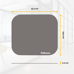 FELLOWES Alfombrilla estándar Gris en blíster 58023