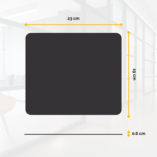 FELLOWES Alfombrilla estándar Negro 29704