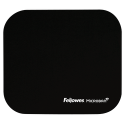 FELLOWES Alfombrilla estándar Negro en blíster con Protección Microban 5933907