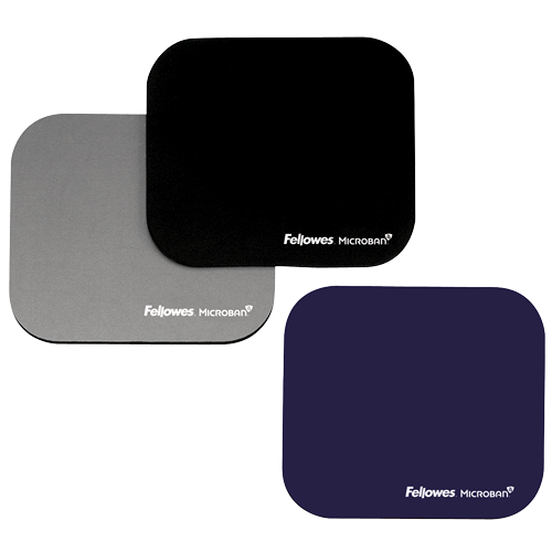FELLOWES Alfombrilla estándar Negro en blíster con Protección Microban 5933907