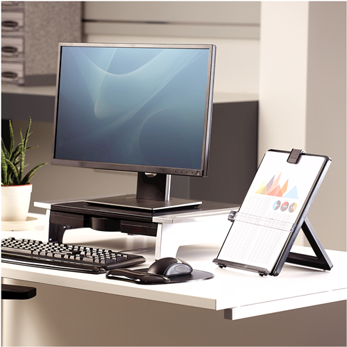 FELLOWES Atril A4 sobremesa Negro 21106