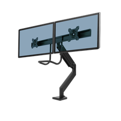 FELLOWES Brazo Monitor Dual EPPA Crossbar Negro 9909301