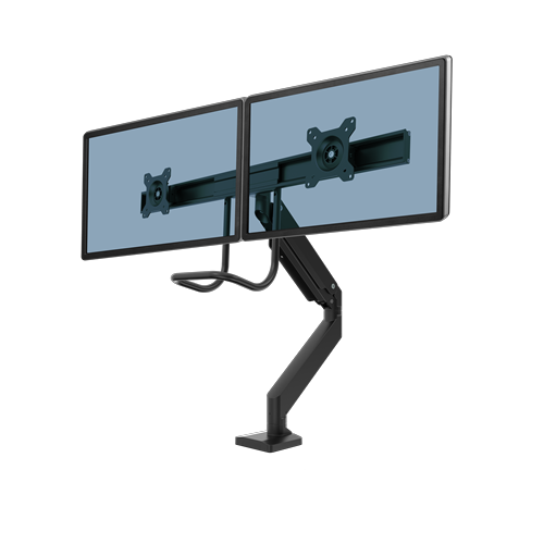 FELLOWES Brazo Monitor Dual EPPA Crossbar Negro 9909301