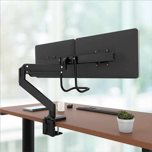 FELLOWES Brazo Monitor Dual EPPA Crossbar Negro 9909301