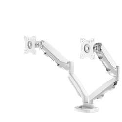 FELLOWES Brazo para monitor doble Eppa® Blanco 9683501