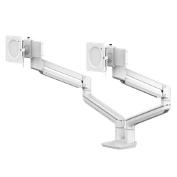 FELLOWES Brazo para monitor Doble Tallo® Blanco 8614701