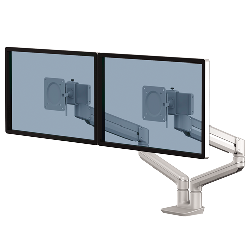 FELLOWES Brazo para monitor Doble Tallo® Plata 8613101