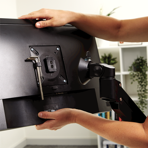FELLOWES Brazo para monitor Tallo Modular® 1M Negro 8615201