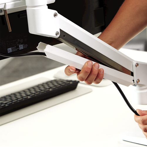 FELLOWES Brazo para monitor Tallo Modular® 2FMS Blanco 8616501