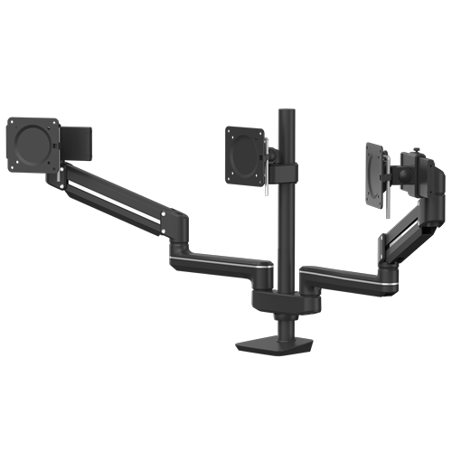FELLOWES Brazo para monitor Tallo Modular® 3FMS Negro 8615801