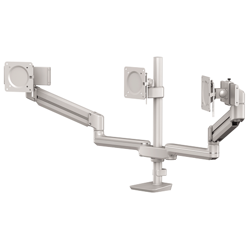 FELLOWES Brazo para monitor Tallo Modular® 3FMS Plata 8614201