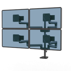 FELLOWES Brazo para monitor Tallo Modular® 4FFS Negro 8610001