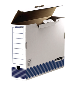 FELLOWES Caja de archivo definitivo A3 100mm Azul 0023601