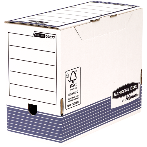 FELLOWES Caja de archivo definitivo A4 150mm Azul 0027701