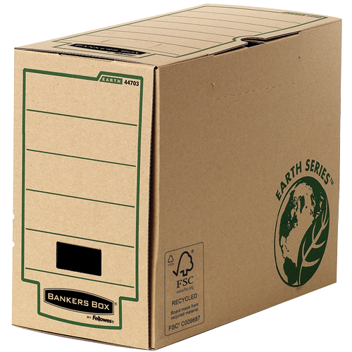 FELLOWES Caja de archivo definitivo A4 150mm con montaje manual 4470301