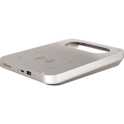 FELLOWES Cargador inalámbrico Tallo® Plata 7503401