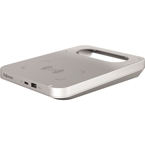 FELLOWES Cargador inalámbrico Tallo® Plata 7503401