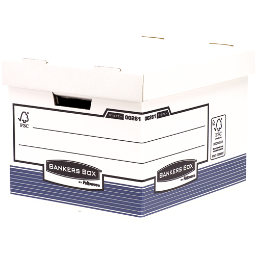 FELLOWES Contenedor de archivos Azul 0026101