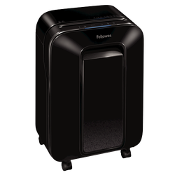 FELLOWES Destructora LX201 Negra de Microcorte 2x12mm 5050001