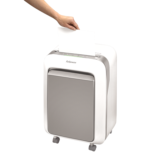 FELLOWES Destructora LX211 Blanca de Microcorte 2x12mm 5050301