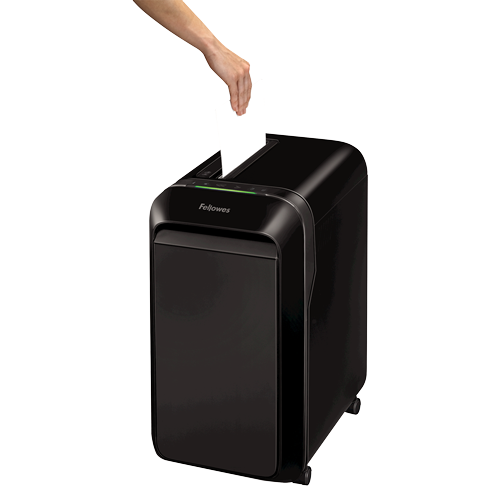 FELLOWES Destructora LX221 Negra de Microcorte 2x12mm 5050401