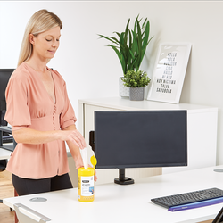 FELLOWES Dispensador 100 toallitas limpiadoras pantalla 9970330