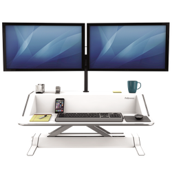 fellowes Estación de trabajo Sit-Stand Lotus Blanco 0009901