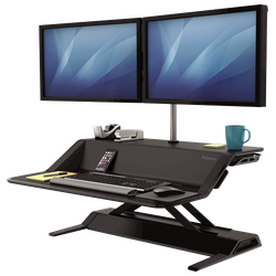 FELLOWES Estación de trabajo Sit-Stand Lotus Negro 0007901