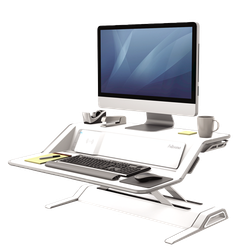 FELLOWES Estación de trabajo Sit-Stand Lotus® DX Blanco 8081101