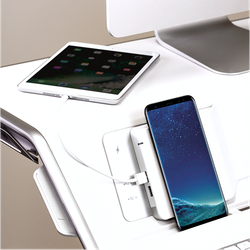 FELLOWES Estación de trabajo Sit-Stand Lotus® DX Blanco 8081101