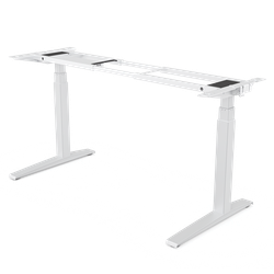 FELLOWES Estructura metálica para mesa regulable en altura Levado® Blanco (no incluye tablero, transporte ni instalación) 9747001
