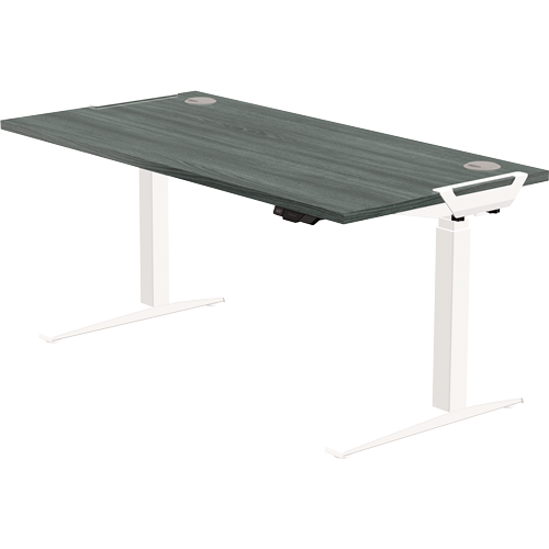 FELLOWES Estructura metálica para mesa regulable en altura Levado® Blanco (no incluye tablero, transporte ni instalación) 9747001